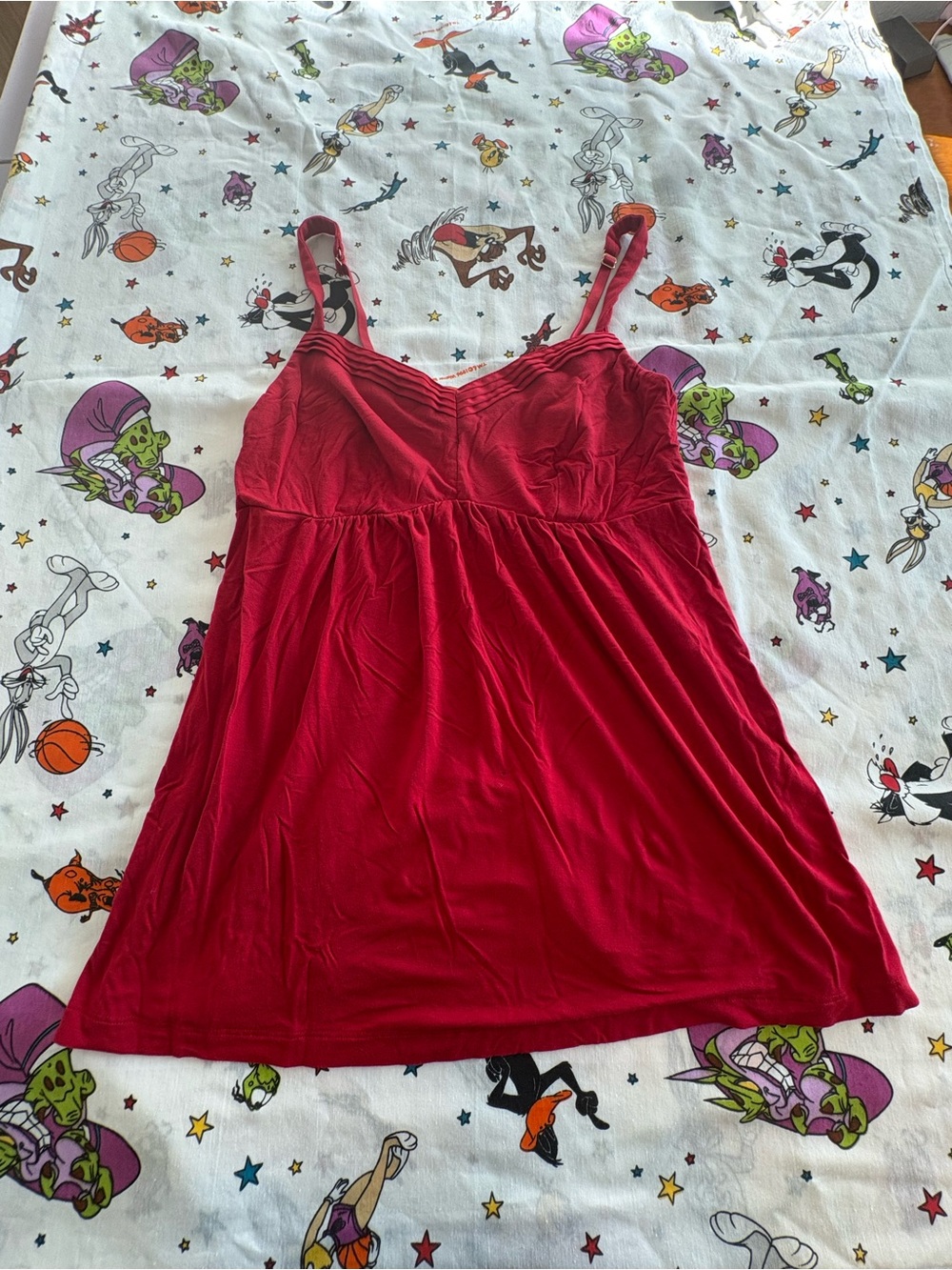 Soma Red Lightweight Tank Top